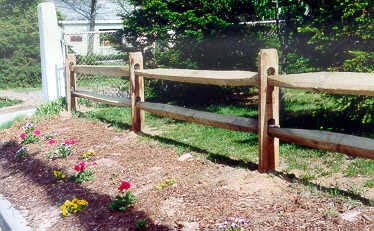 Post & Rail - Rustic Split