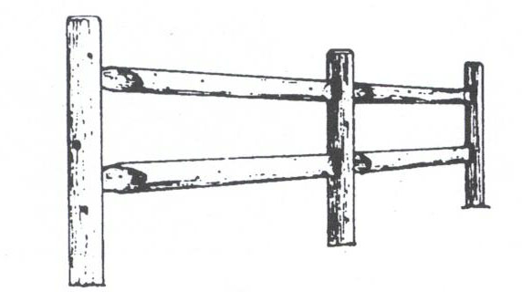 Two Rail Post & Rail