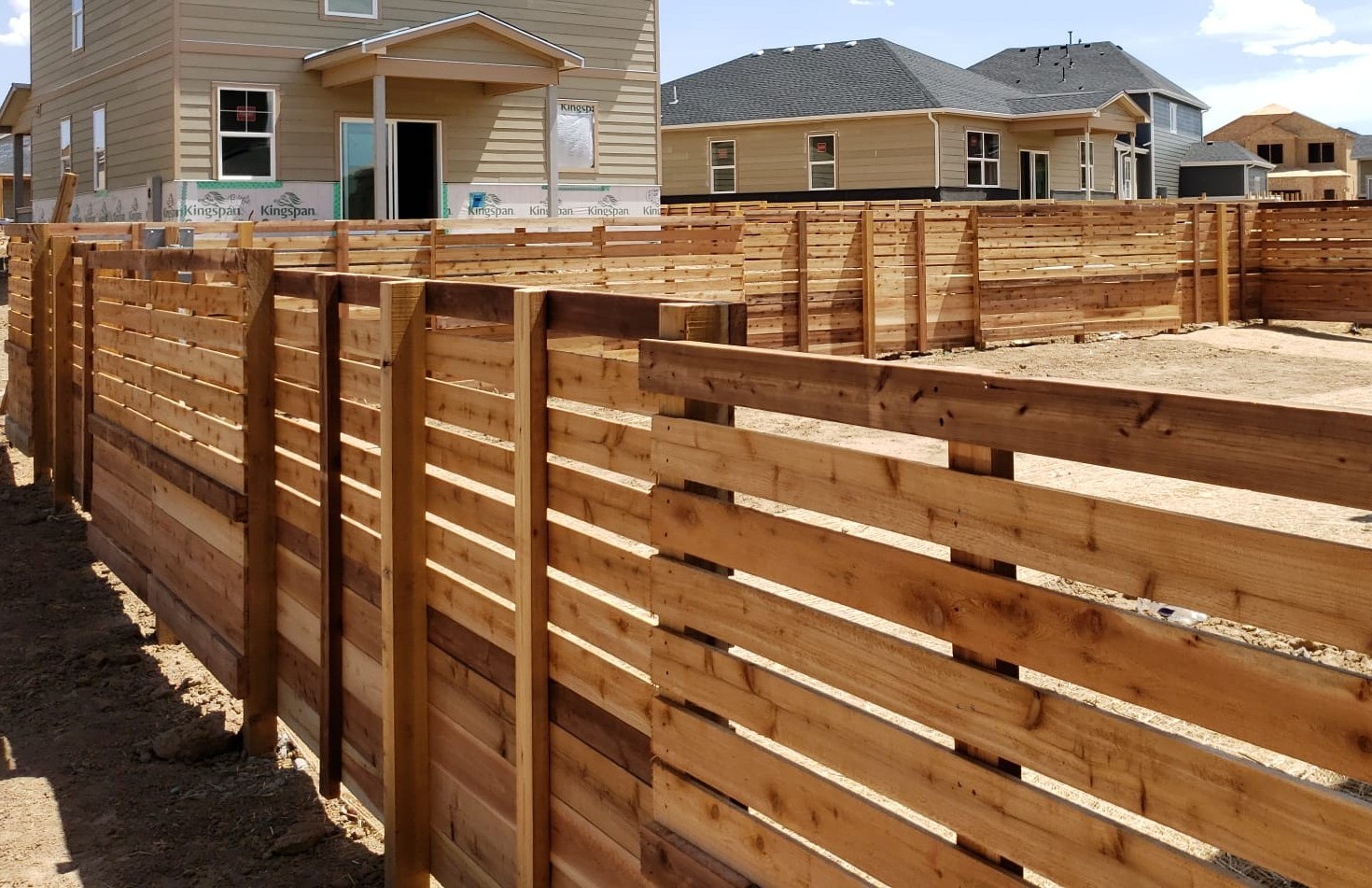 Cedar 'Horizontal Fence' Boards