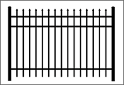 Aluminum Fence Gate