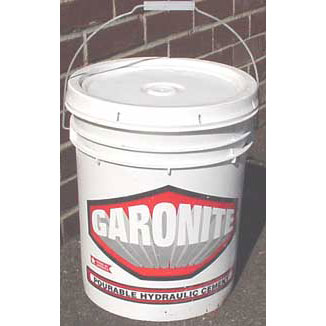 Garonite - pourable hydraulic cement