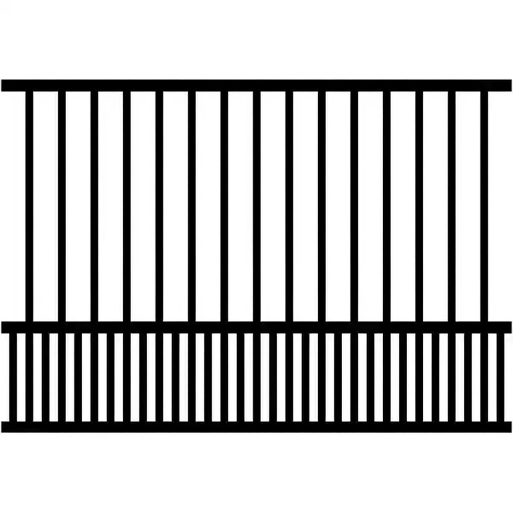 OnGuard Ornamental Aluminum Fence - Puppy Picket 1
