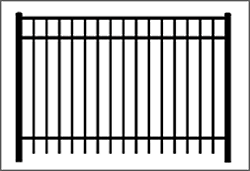 Aluminum Fence Post